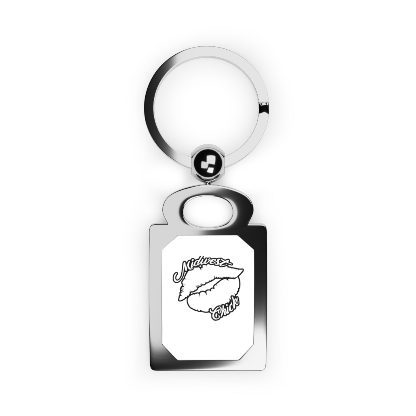 Rectangle Photo Keyring